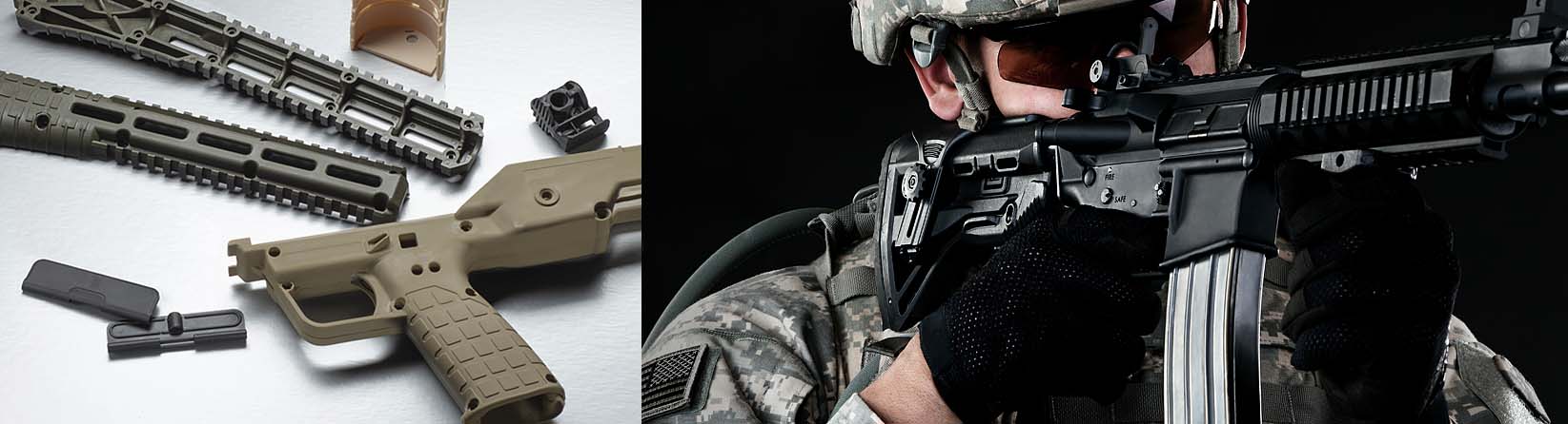 Military defense plastics