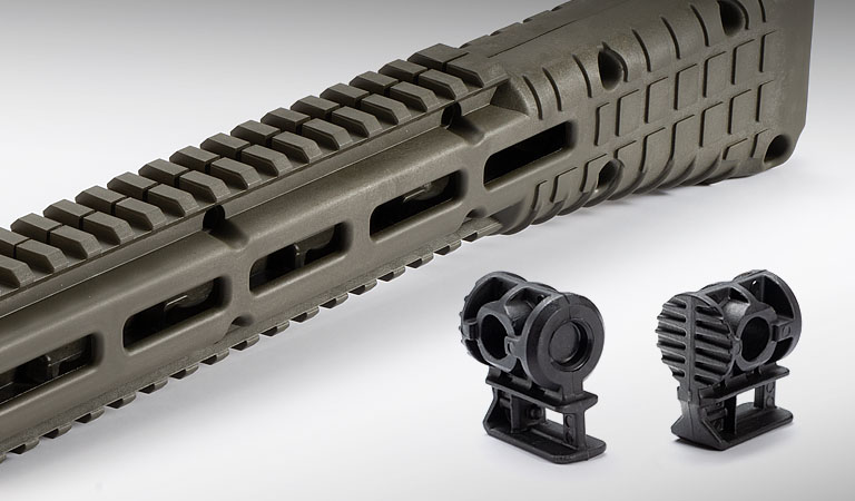 Militray defense plastic components
