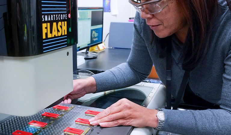 Quality control injection molding